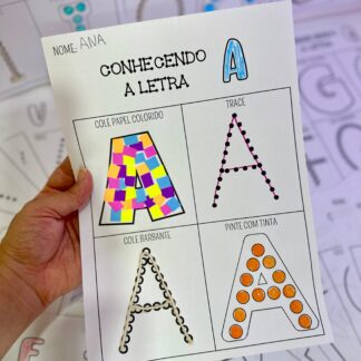 Apostila Conhecendo as Letras
