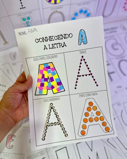 Apostila Conhecendo as Letras