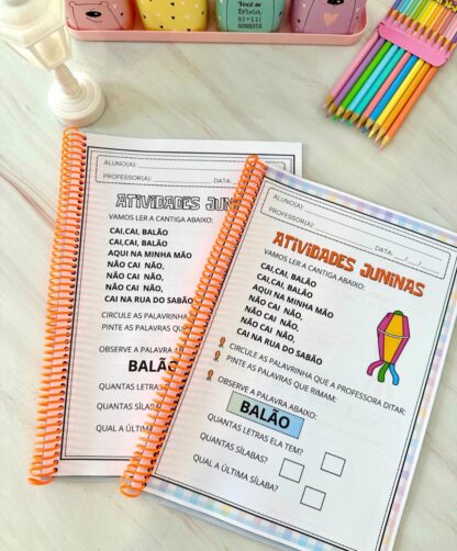 APOSTILA DE ATIVIDADES PARA TRABALHAR O TEMA FESTA JUNINA - Imagem 3