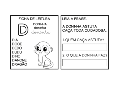 Barraquinha das sílabas Simples - Imagem 12