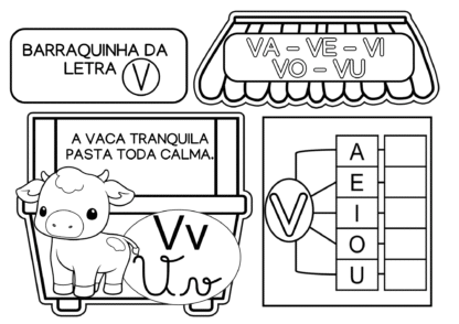 Barraquinha das sílabas Simples - Imagem 25