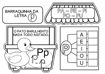 Barraquinha das sílabas Simples - Imagem 28