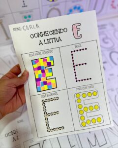 Apostila de Atividades – Alfabeto na Educação Infantil