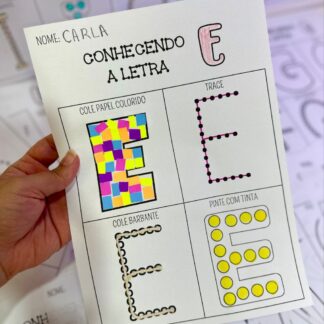 Apostila de Atividades - Alfabeto na Educação Infantil