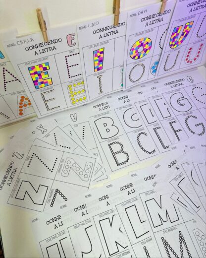 Apostila de Atividades - Alfabeto na Educação Infantil - Imagem 2
