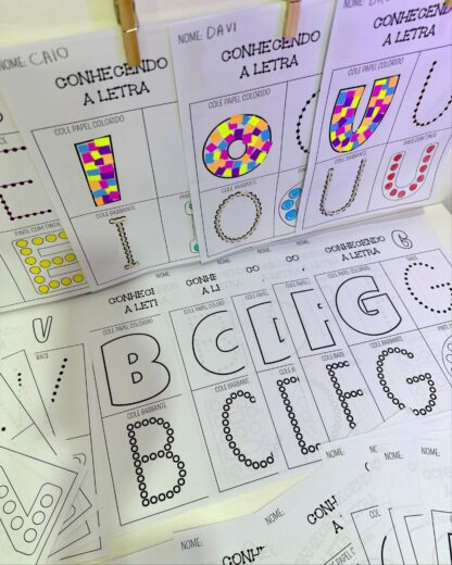 Apostila de Atividades - Alfabeto na Educação Infantil - Imagem 4