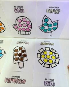 Kit de Atividades de Pintura Sensorial – Educação Infantil