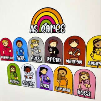 Painel Cores – Educação Infantil