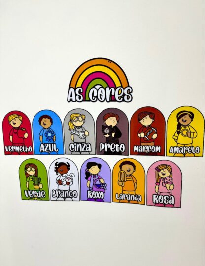 Painel Cores – Educação Infantil - Imagem 2