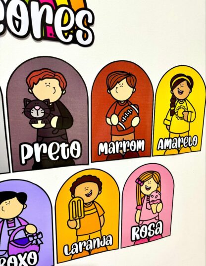 Painel Cores – Educação Infantil - Imagem 4