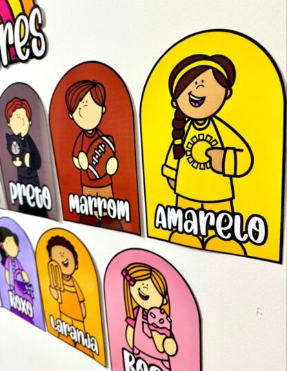 Painel Cores – Educação Infantil - Imagem 5