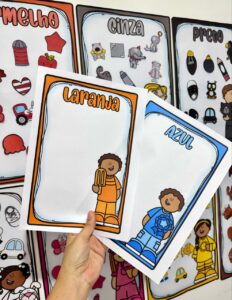 Kit de Cartazes das Cores – Educação Infantil