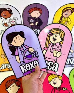 Quebra-Cabeça Cores – Educação Infantil