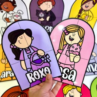 Quebra-Cabeça Cores – Educação Infantil