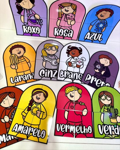 Quebra-Cabeça Cores – Educação Infantil - Imagem 7