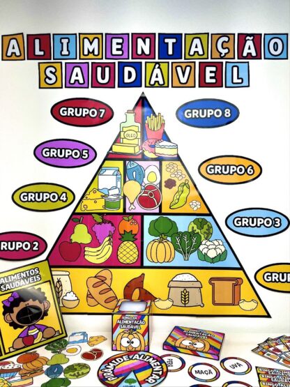 Kit Alimentação Saudável – Atividades Lúdicas - Imagem 5