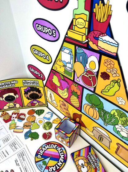 Kit Alimentação Saudável – Atividades Lúdicas - Imagem 7