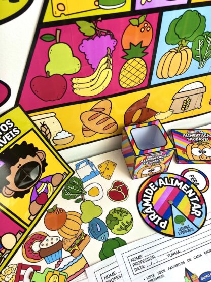 Kit Alimentação Saudável – Atividades Lúdicas - Imagem 9