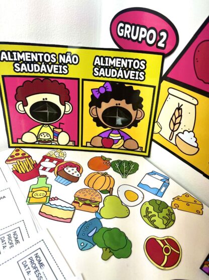 Kit Alimentação Saudável – Atividades Lúdicas - Imagem 10