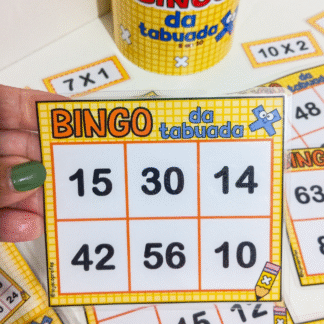 Bingo da Tabuada 5 ao 10