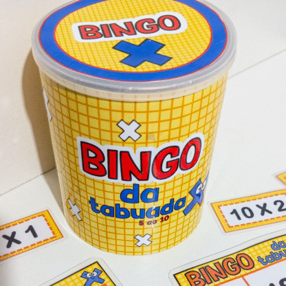 Bingo da Tabuada 5 ao 10 - Imagem 2