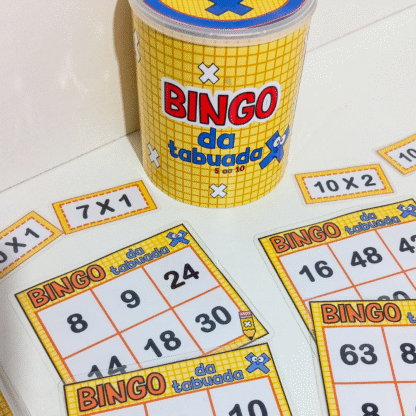 Bingo da Tabuada 5 ao 10 - Imagem 3