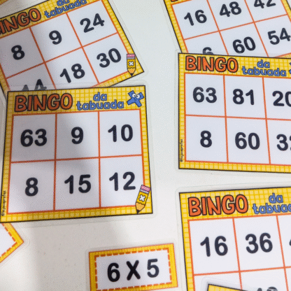 Bingo da Tabuada 5 ao 10 - Imagem 4