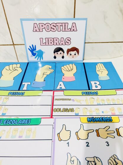APOSTILA LIBRAS – COMUNICAÇÃO E INCLUSÃO AO ALCANCE DAS MÃOS! - Imagem 8