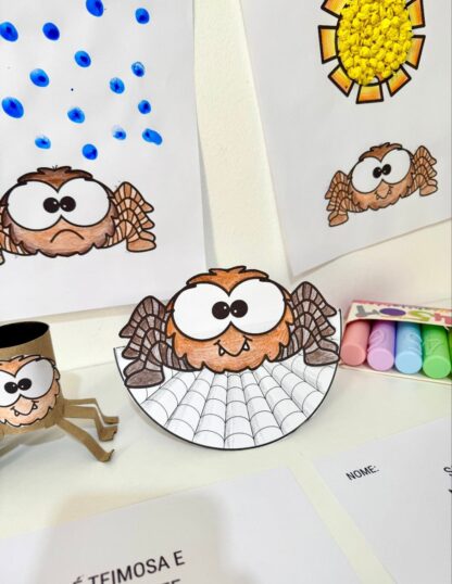 Kit de Atividades de Artes – Tema Dona Aranha - Imagem 2