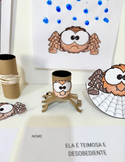Kit de Atividades de Artes – Tema Dona Aranha - Imagem 6