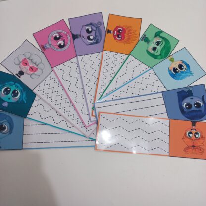 Cards de Coordenação Motora – Tema Divertidamente - Imagem 2