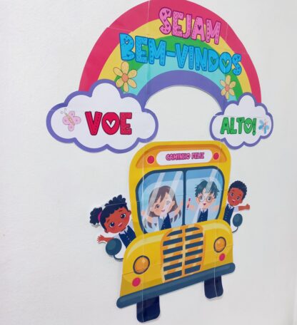 🩵Painel de Boas-Vindas – Volta às Aulas - Imagem 3
