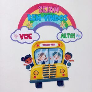 🩵Painel de Boas-Vindas – Volta às Aulas