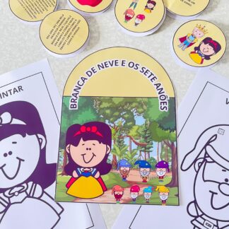 História na Luva – Branca de Neve | Contação Lúdica e Envolvente!