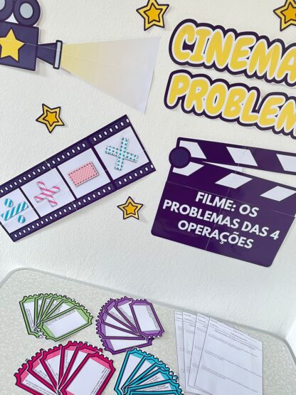Painel Cinema dos Problemas – Matemática Divertida com as 4 Operações - Imagem 6