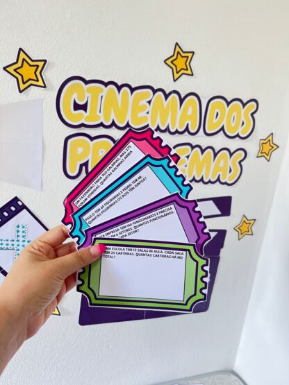 Painel Cinema dos Problemas – Matemática Divertida com as 4 Operações - Imagem 2