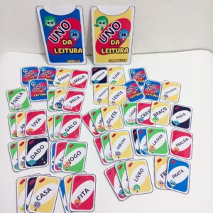 Uno da Leitura – Tema Divertidamente | Palavras Simples e Complexas