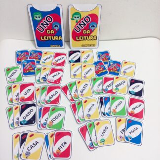 Uno da Leitura – Tema Divertidamente | Palavras Simples e Complexas