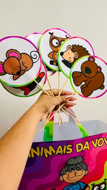 Sacola da Leitura: Os Animais da Vovó e o Mistério da Luva Perdida - Imagem 2