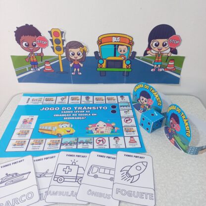 Kit Trânsito – Educação para o Trânsito de Forma Lúdica e Divertida - Imagem 3