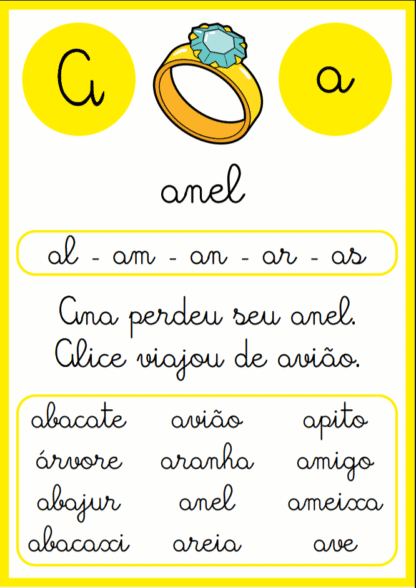 Ficha de leitura cursiva - Imagem 4