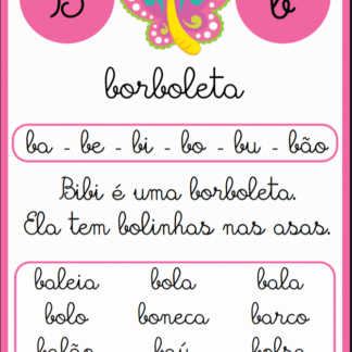 Ficha de leitura cursiva