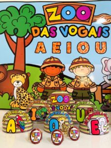 Kit Zoo das Vogais – Aprendizado com diversão na Educação Infantil
