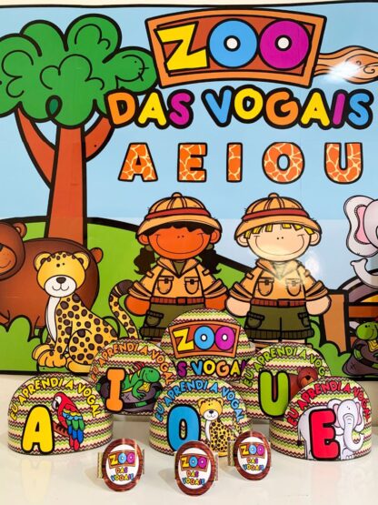 Kit Zoo das Vogais – Aprendizado com diversão na Educação Infantil