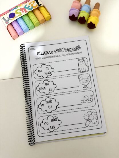 Apostila Sílabas desordenadas (Sílabas Complexas) - Imagem 2