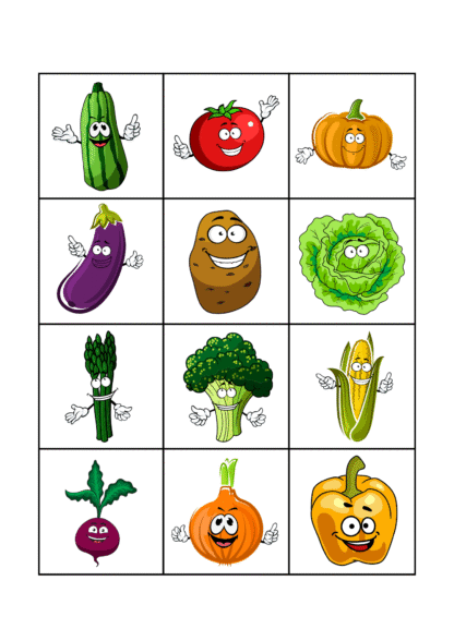 Bingo dos vegetais - Imagem 3