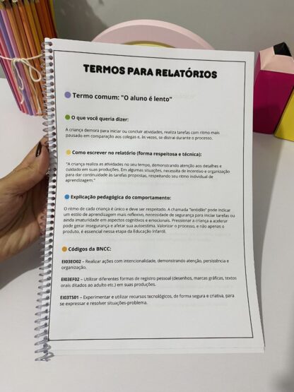 Termos para Relatórios da Educação Infantil Material de Apoio Completo para Educadores! - Imagem 3