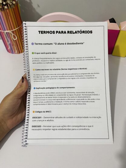 Termos para Relatórios da Educação Infantil Material de Apoio Completo para Educadores! - Imagem 5