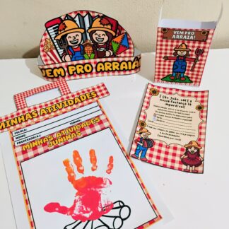 KIT FESTA JUNINA – Leve o Arraiá para a Sala de Aula!