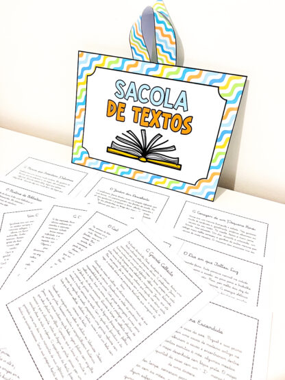 Sacola de Textos em Letra Cursiva - Imagem 2